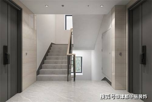 银川颐璟名庭住宅公区设计装修赏析 津都华丽打造的归心之所