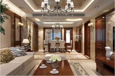 大户型欧式装修设计实例解析 打造典雅气派的住宅空间